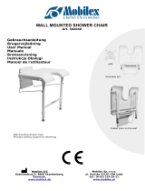 Mobilex Wall mounted shower chair Instrukcja obsługi