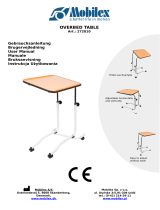Mobilex Overbed Table Instrukcja obsługi