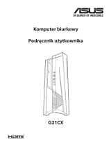 Asus G21CX Instrukcja obsługi