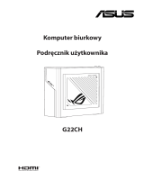 Asus G22CH Instrukcja obsługi