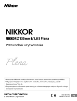 Nikon NIKKOR Z 135mm f/1.8 S Plena instrukcja