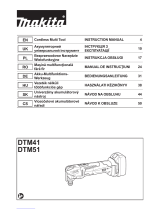 Makita DTM51RTJX4 Instrukcja obsługi