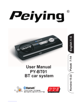 Peiying PY-BT01 Instrukcja obsługi