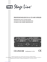 IMG Stage Line CD-292USB Instrukcja obsługi