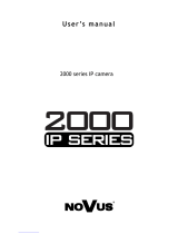 Novus 2000 IP series Instrukcja obsługi