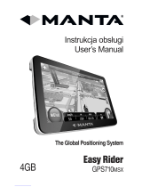 Manta GPS710MSX Instrukcja obsługi