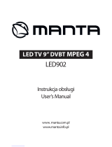 Manta LED902 Instrukcja obsługi