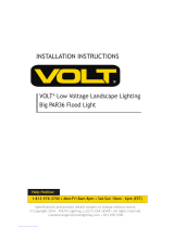 VOLT Big PAR36 Installation Instructions Manual