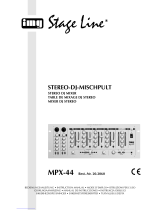 IMG Stage Line MPX-44 Instrukcja obsługi