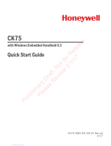 Honeywell CK75LAN Instrukcja obsługi