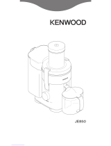 Kenwood JE850 Quick Manual