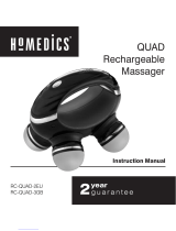 HoMedics RC-QUAD-2EU Instrukcja obsługi