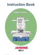 JANOME MB-4 Instruction book