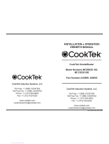 CookTek MC0902S-100 Instrukcja obsługi