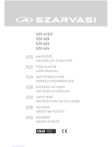 Szarvasi SZV-612/3 Instrukcja obsługi