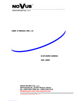 Novus NVC-10BD Instrukcja obsługi