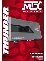MTX Audio th904 Instrukcja obsługi