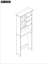 Baxton Studio SR203099-White-Cabinet Assembly Instructions