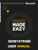 Beamz DerbyStrobe LED Instrukcja obsługi