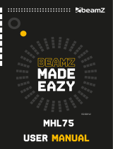 Beamz MHL75 Instrukcja obsługi