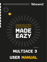 Beamz MultiAce3 LED Effect 3-in-1  Instrukcja obsługi