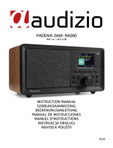 audizio Padova DAB+ Radio Wood Instrukcja obsługi