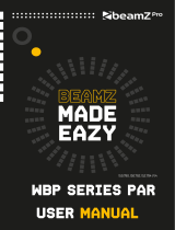 Beamz Pro WBP1212IP Instrukcja obsługi