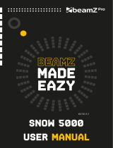 Beamz Pro SNOW5000 Instrukcja obsługi