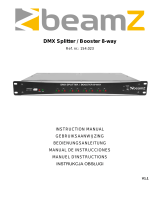 Beamz DMX8 Instrukcja obsługi