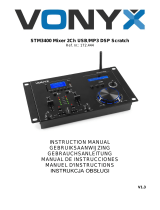 Vonyx STM3400 Instrukcja obsługi