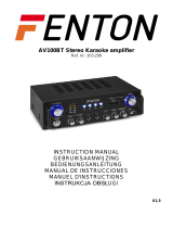 Fenton AV100BT Instrukcja obsługi