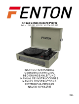 Fenton RP118C Instrukcja obsługi