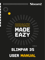 Beamz SlimPAR 35 Instrukcja obsługi