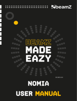 Beamz Nomia LED Double Moonflower Instrukcja obsługi