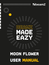 Beamz Moon Flower 2.0 DMX Instrukcja obsługi