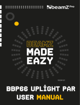 Beamz Pro BBP66 Instrukcja obsługi