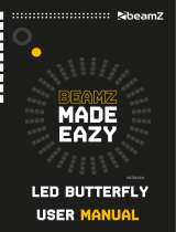 Beamz LED Butterfly Instrukcja obsługi