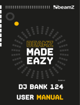 Beamz DJ Bank 124 RGBW Instrukcja obsługi