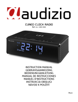 audizio Cuneo Clock Radio DAB+ Instrukcja obsługi