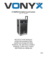 Vonyx ST180 Instrukcja obsługi