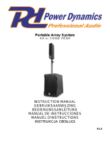 Power Dynamics PD812A Instrukcja obsługi