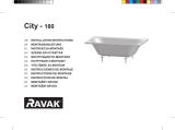 RAVAK City bathtub Instrukcja instalacji