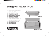 RAVAK BeHappy II bathtub Instrukcja instalacji