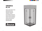 RAVAK SmartLine SMSRV4 shower enclosure Instrukcja instalacji