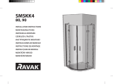RAVAK SmartLine SMSKK4 shower enclosure Instrukcja instalacji