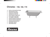 RAVAK Chrome bathtub Instrukcja instalacji