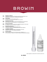 BROWIN 405559 Instrukcja obsługi