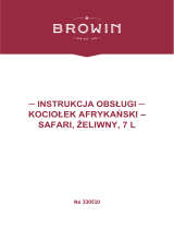 BROWIN 330510 Instrukcja obsługi