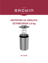 BROWIN 313015 Instrukcja obsługi