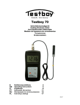 TESTBOY 70 Instrukcja obsługi